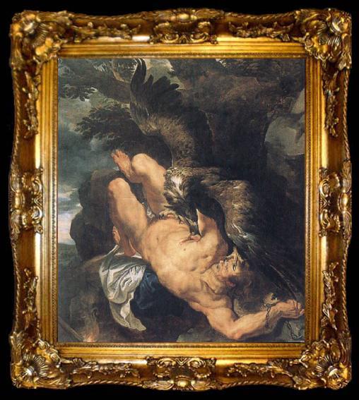 framed  Peter Paul Rubens Prometbeus Bound (mk01), ta009-2